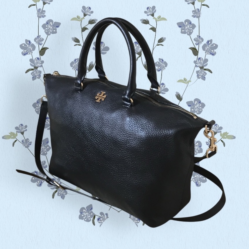 Tory Burch Frida Leather Satchel Bag